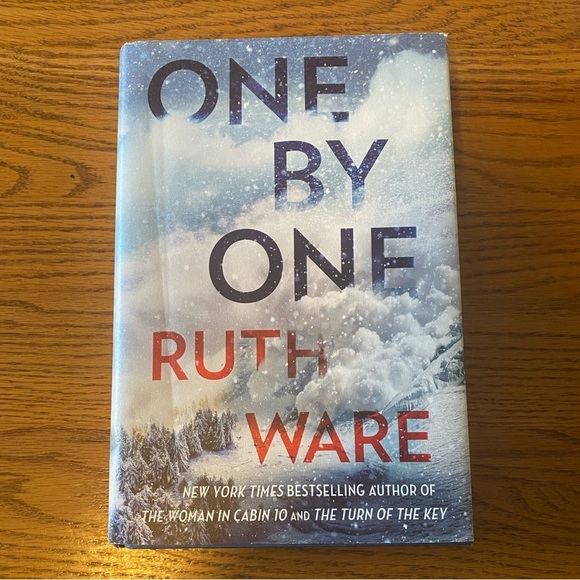 One by One by Ruth Ware Hardcover Book EUC - Picture 1 of 4